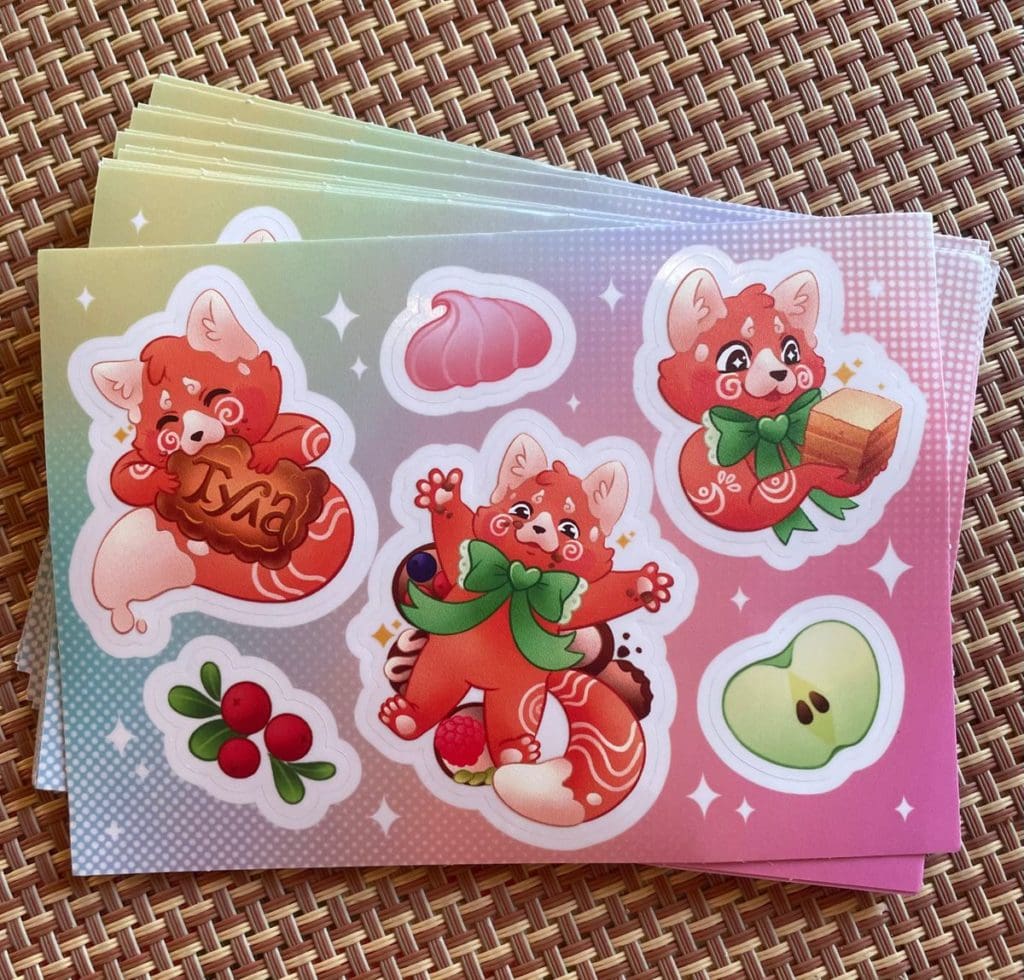 Печать стикерпака на заказ, наклейки на листах любого формата | Стикер ...